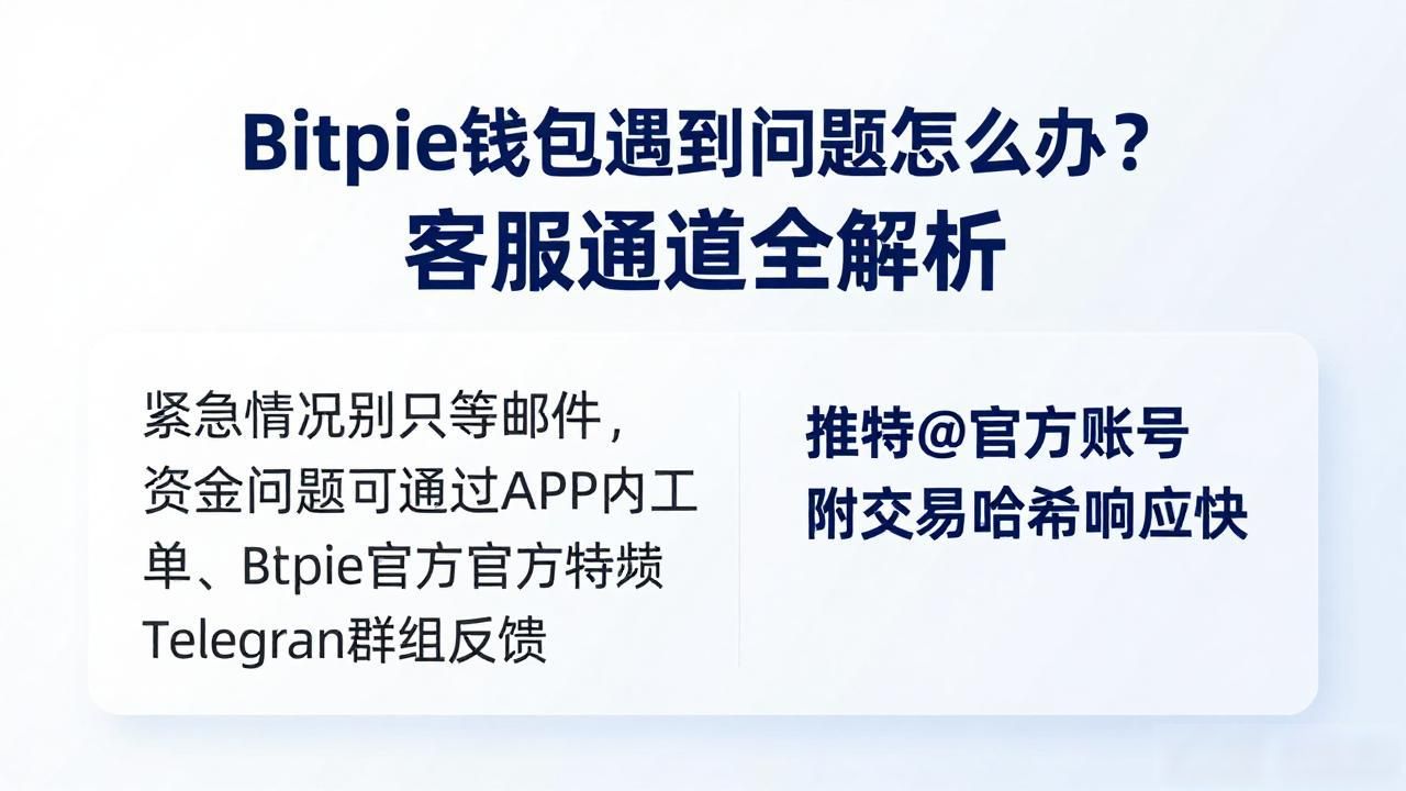 Bitpie钱包资产显示异常处理_Bitpie钱包常见问题解决_Bitpie钱包APP的客户支持与问题解决通道