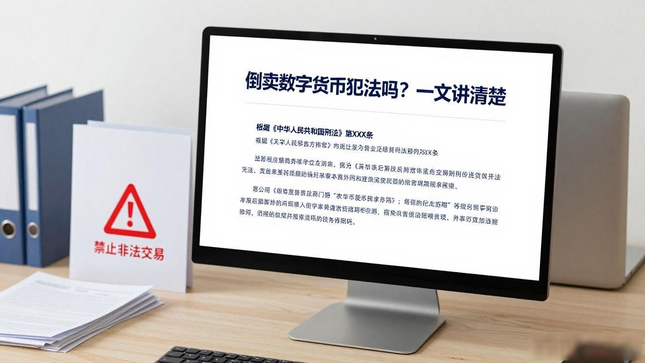 倒卖数字货币犯法吗？一文讲清楚