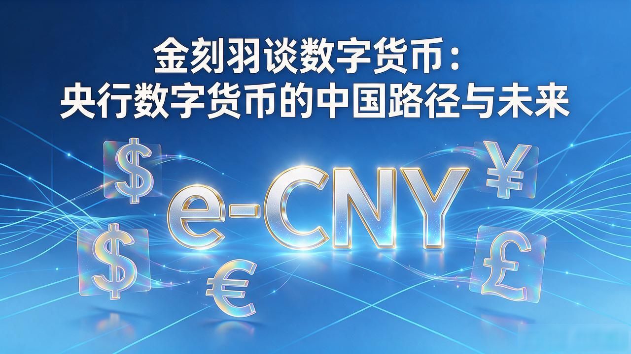 金刻羽谈数字货币：央行数字货币的中国路径与未来