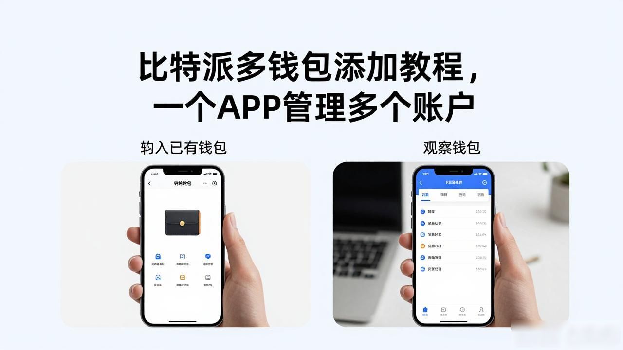 比特派多钱包添加教程,一个APP管理多个账户