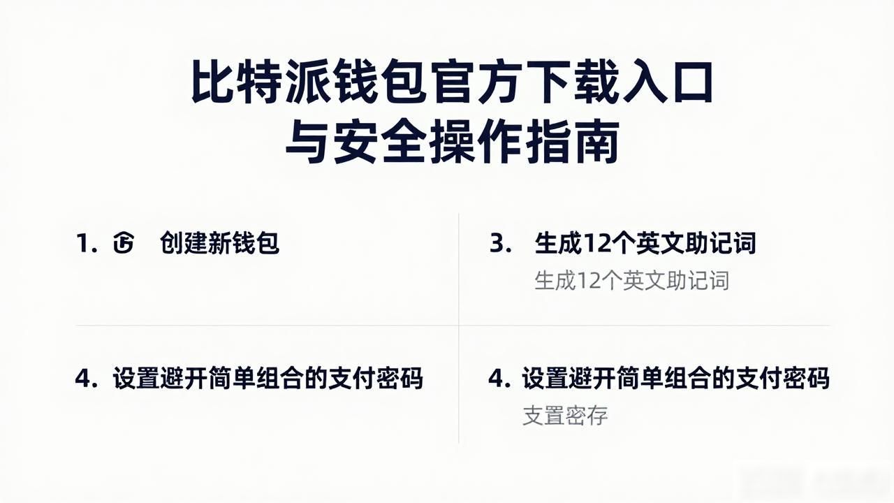 比特派钱包官方下载入口与安全操作指南