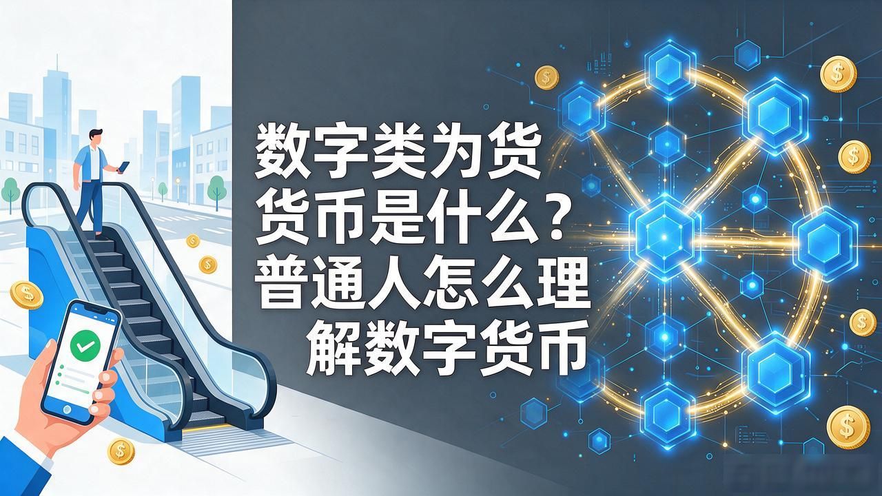 数字类为货币是什么？普通人怎么理解数字货币