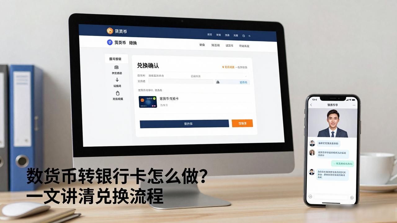 数字货币转银行卡怎么做？一文讲清兑换流程
