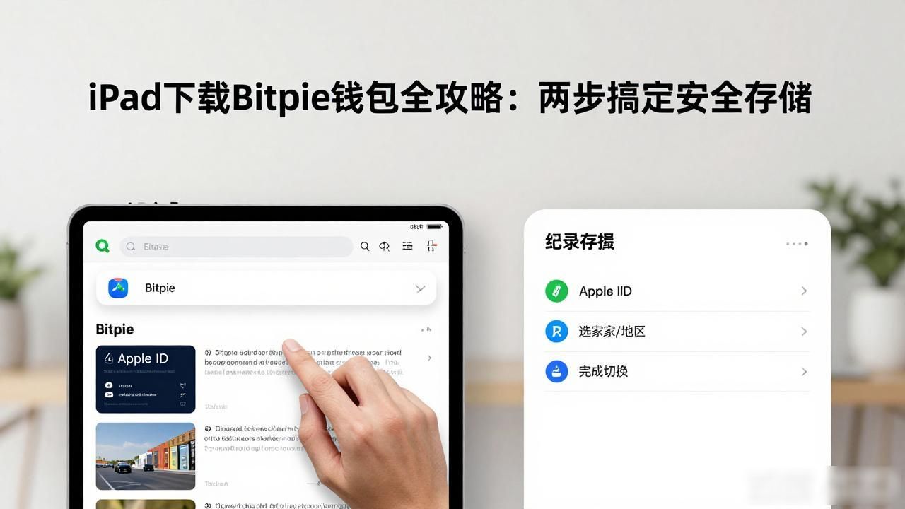 iPad下载Bitpie钱包全攻略:两步搞定安全存储