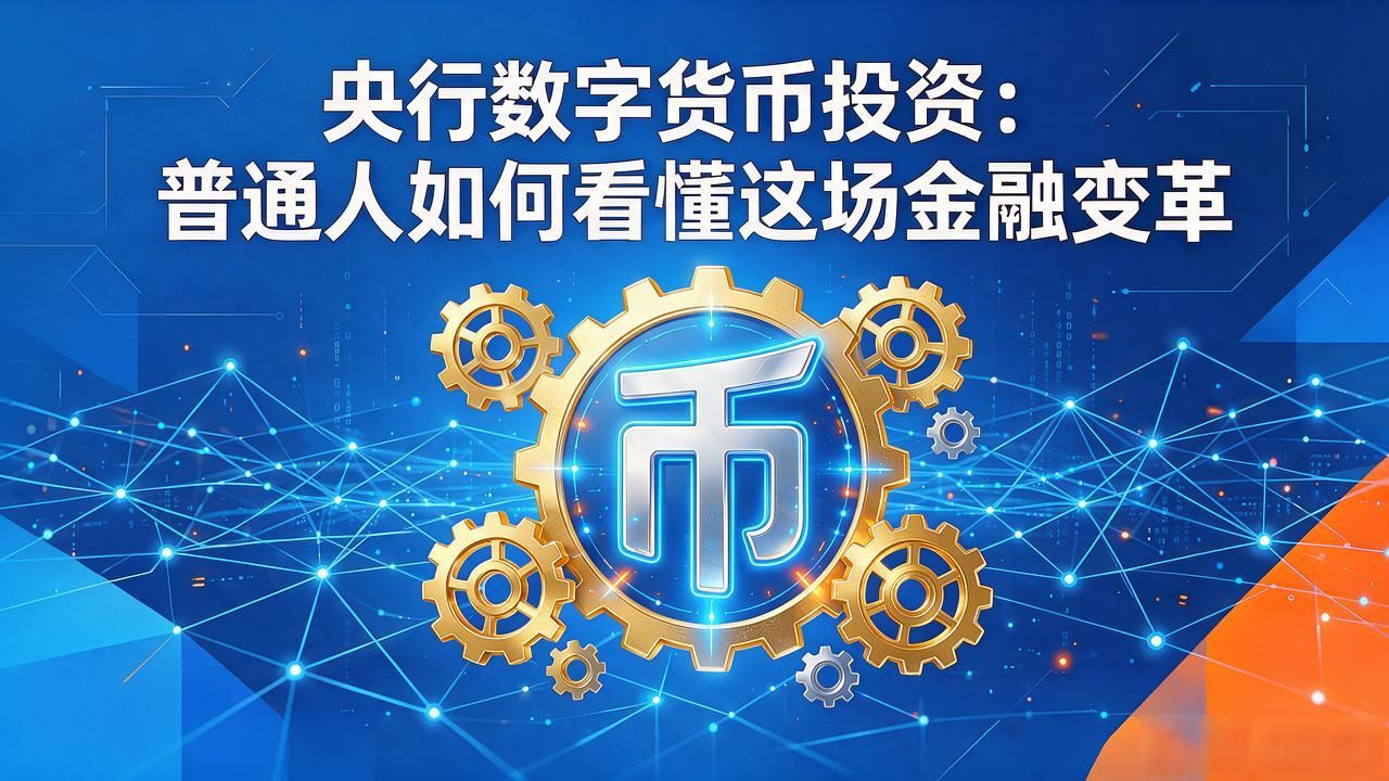 央行数字货币投资：普通人如何看懂这场金融变革
