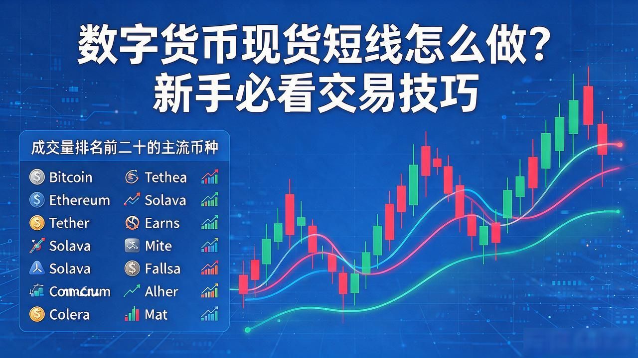 数字货币现货短线怎么做？新手必看交易技巧