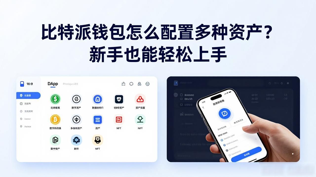 比特派钱包怎么配置多种资产?新手也能轻松上手