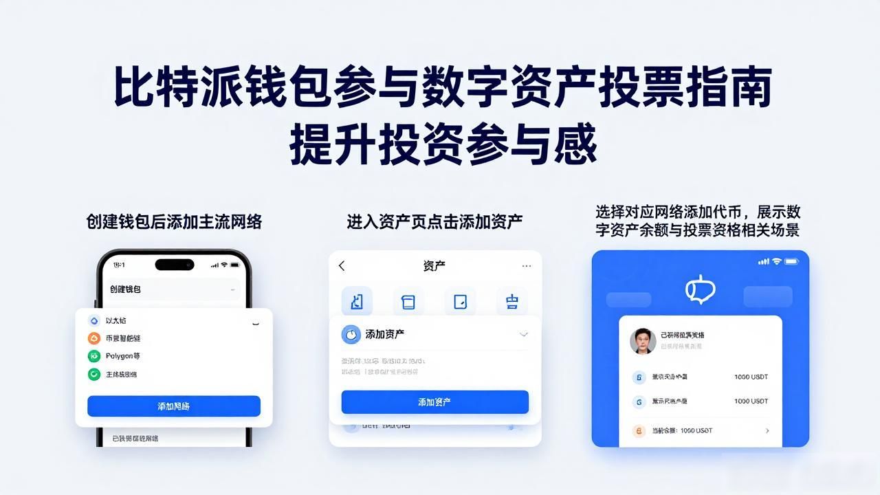 比特派钱包参与数字资产投票指南 提升投资参与感