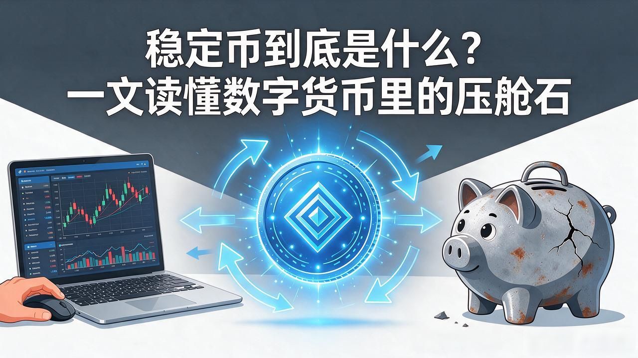 稳定币到底是什么？一文读懂数字货币里的"压舱石"