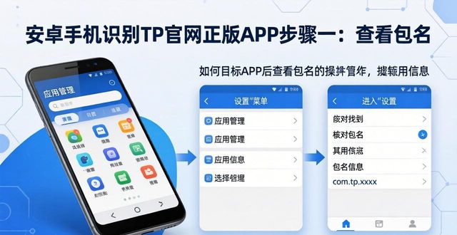 安卓手机3招识别TP官网正版APP，拒绝山寨版