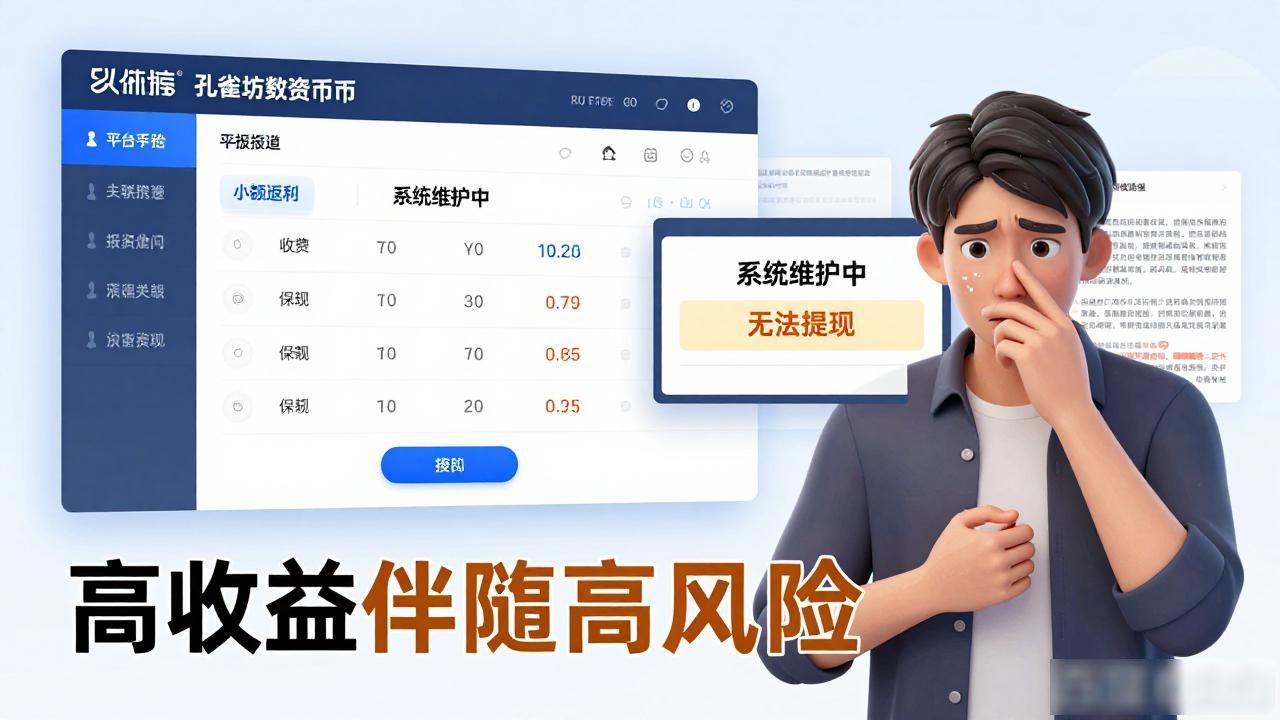 孔雀坊数字货币靠谱吗?内幕人士揭秘这些坑