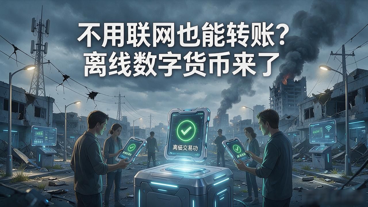 不用联网也能转账?离线数字货币来了