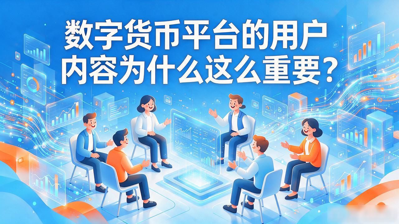数字货币平台的用户内容为什么这么重要?