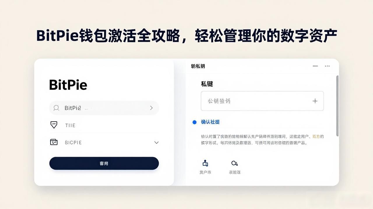 数字资产自主掌控_BitPie钱包_如何通过 BitPie 钱包激活你的数字资产