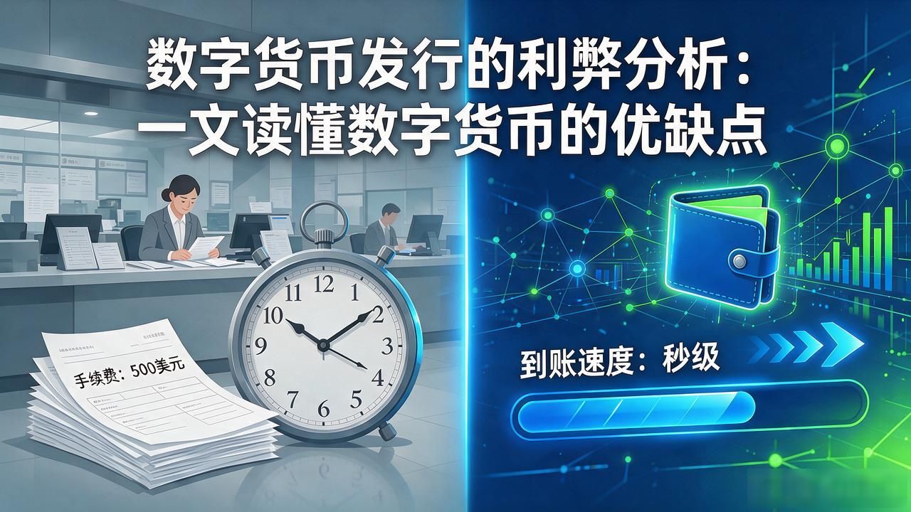 数字货币发行的利弊分析:一文读懂数字货币的优缺点