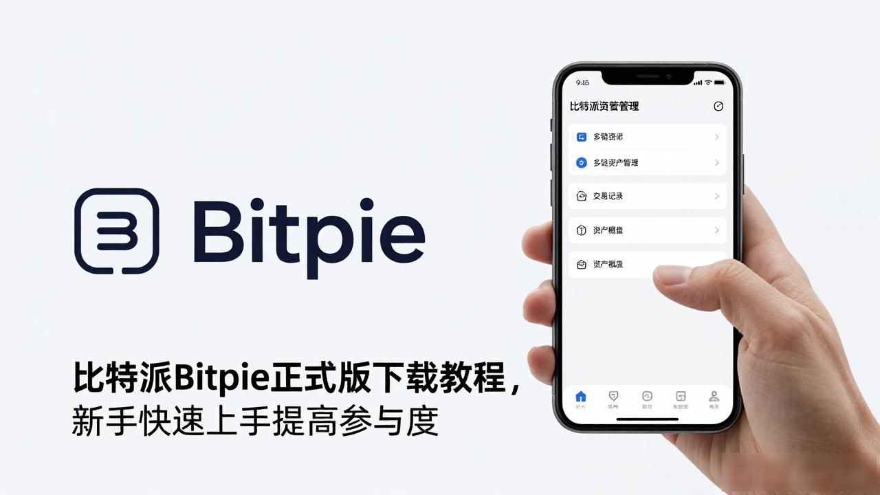 比特派Bitpie正式版下载教程,新手快速上手提高参与度