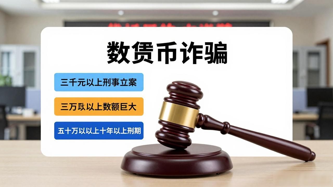 数字货币诈骗判几年?看金额和情节