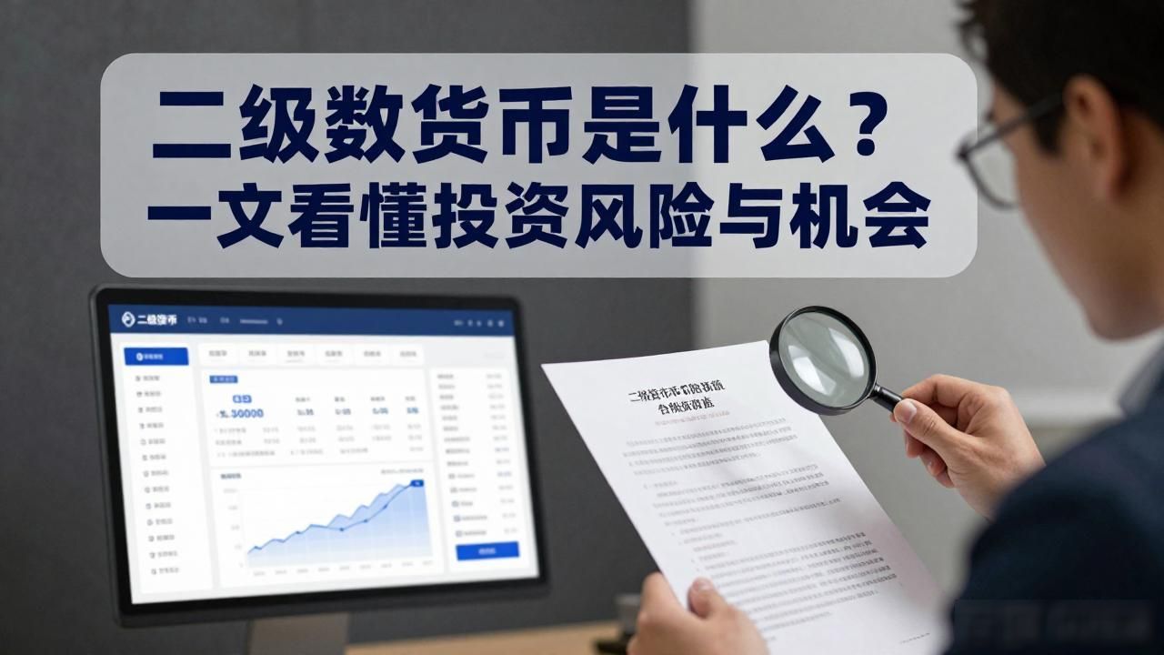 二级数字货币是什么?一文看懂投资风险与机会