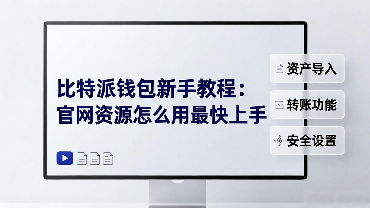 比特派钱包新手教程：官网资源怎么用最快上手