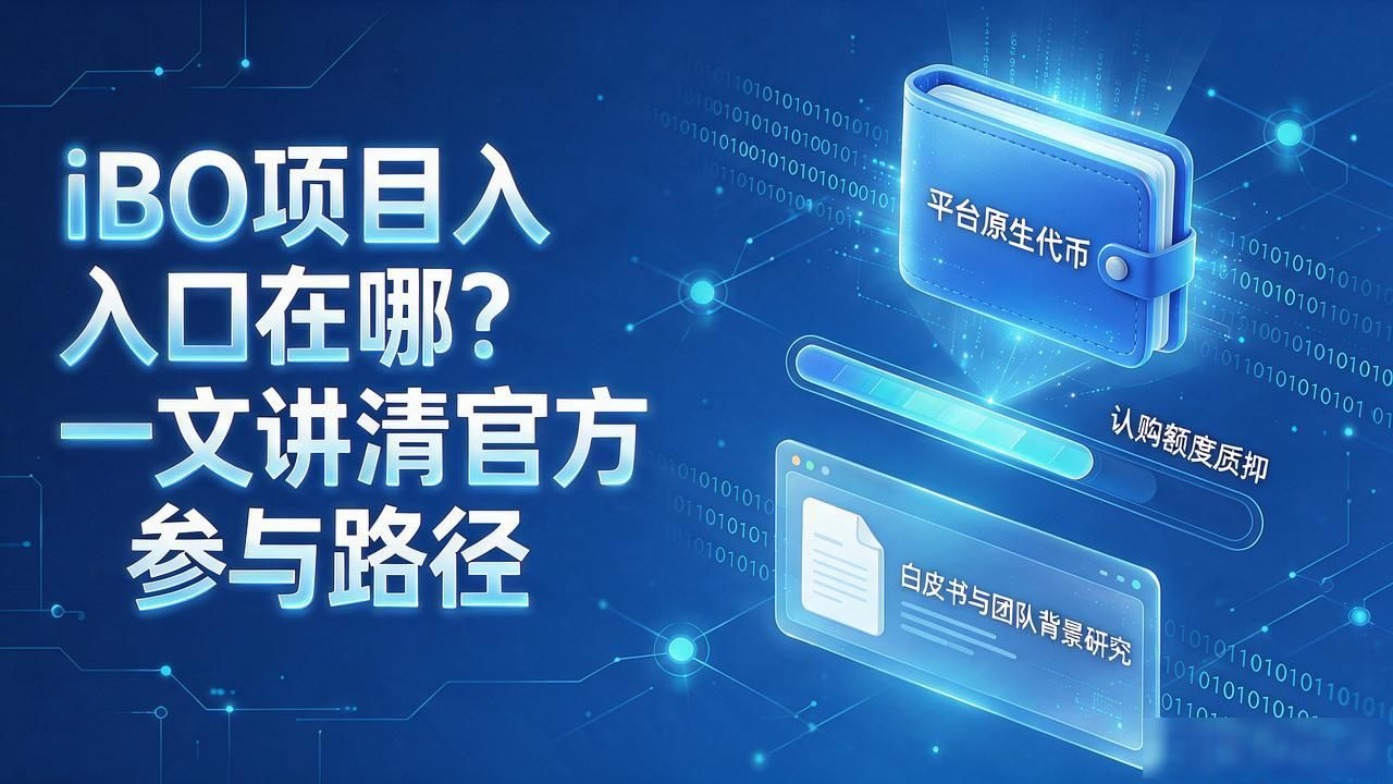 iBO项目入口在哪?一文讲清官方参与路径
