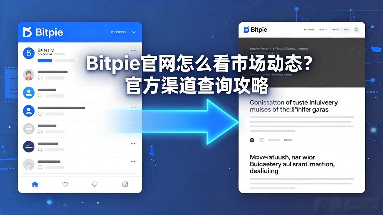 Bitpie官网怎么看市场动态?官方渠道查询攻略