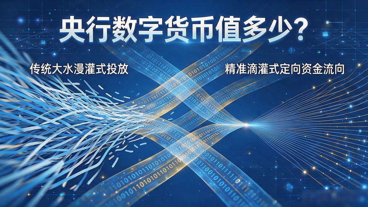 央行数字货币值多少?
