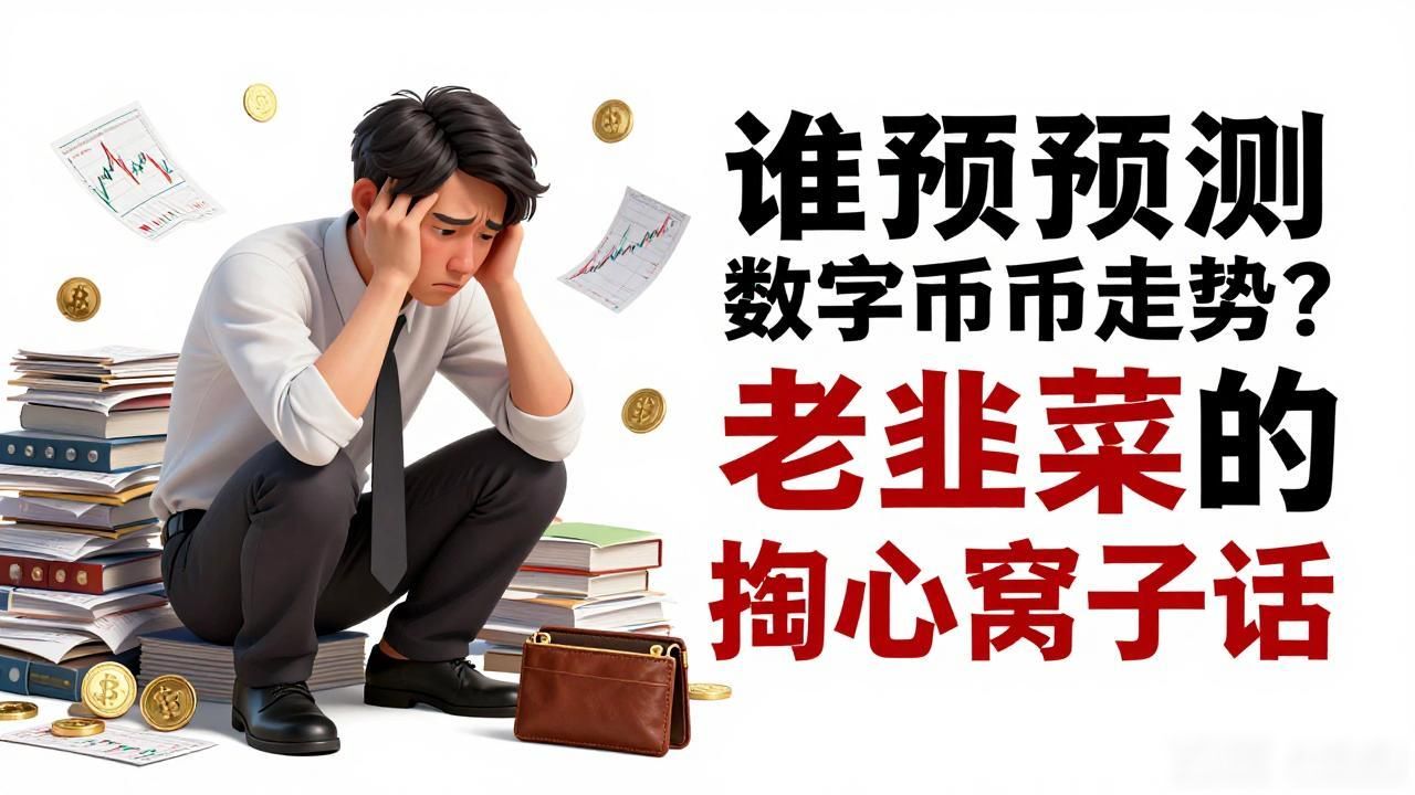 谁预测数字货币走势？老韭菜的掏心窝子话