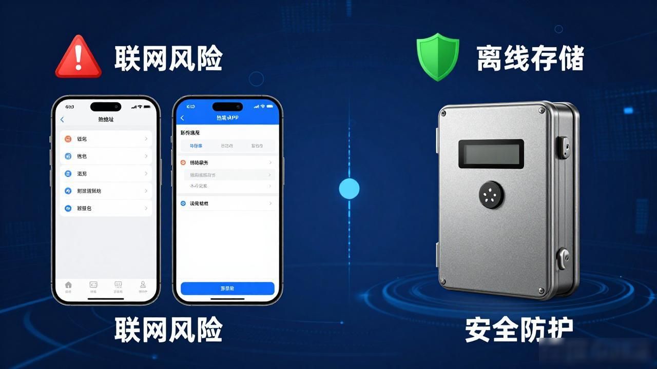 比特派热钱包和冷钱包，到底哪个更安全？