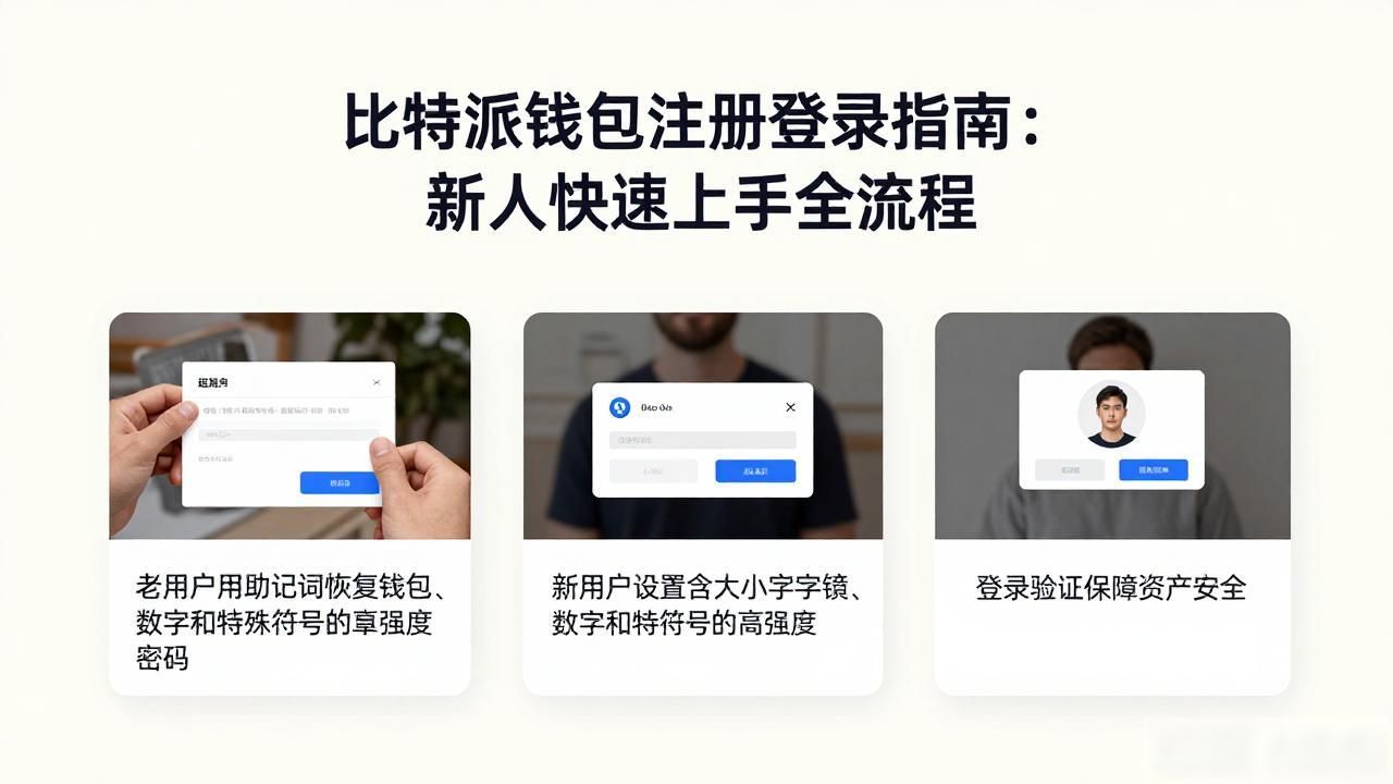 比特派钱包手机版注册教程_比特派钱包手机版下载的注册与登录流程_比特派钱包助记词安全存储