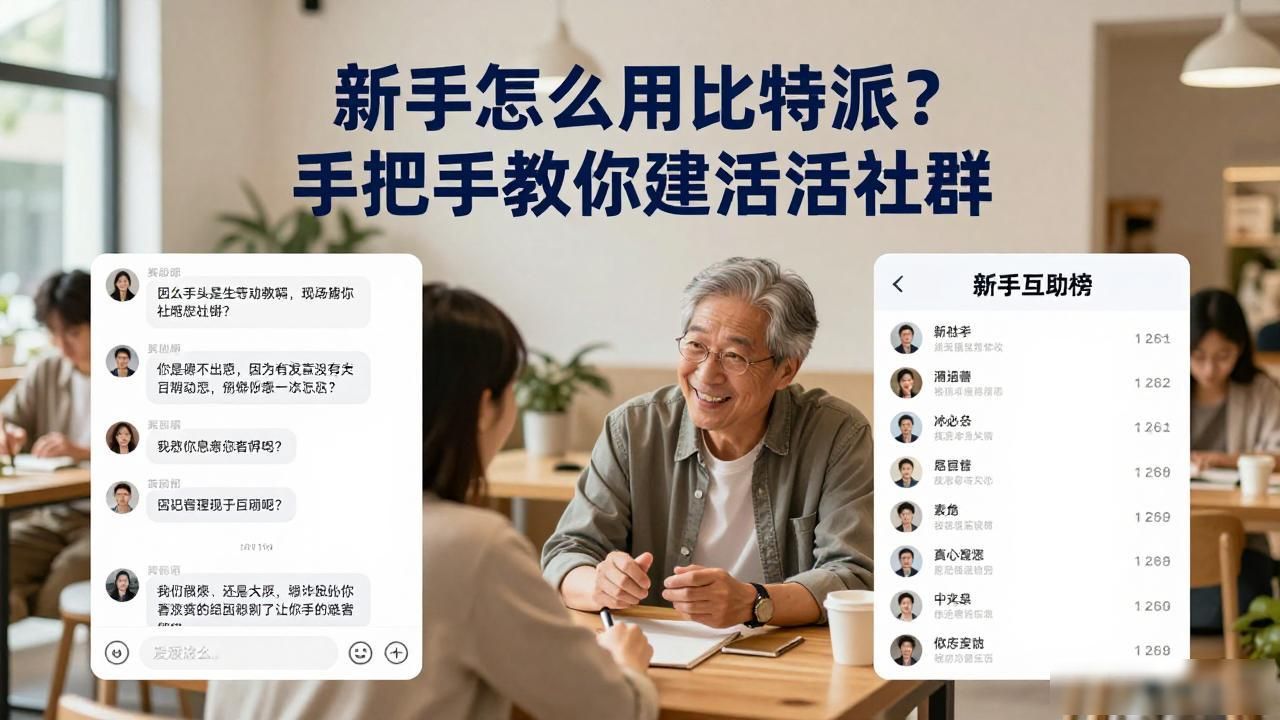 新手怎么用比特派？手把手教你建活跃社群