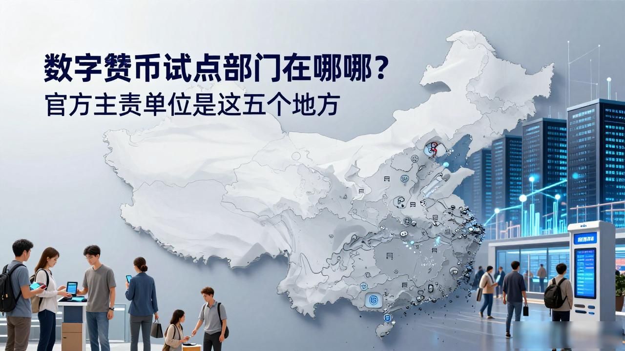 数字货币试点部门在哪?官方主责单位是这五个地方