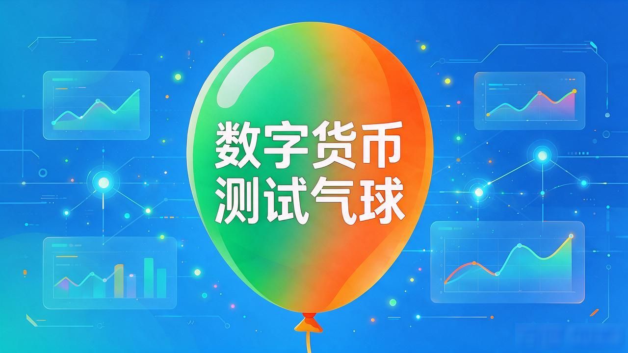 数字货币测试气球