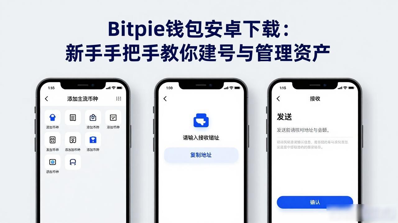 Bitpie钱包安卓版的账户创建与管理方法_Bitpie安卓端账户创建流程_Bitpie钱包基础资产管理