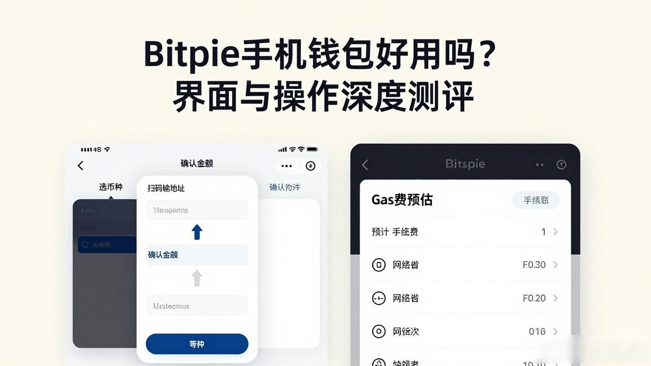 Bitpie手机钱包的用户界面设计与操作体验评测_Bitpie钱包用户界面设计_Bitpie手机钱包操作体验评估