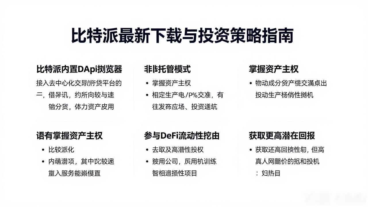 比特派最新下载与投资策略指南