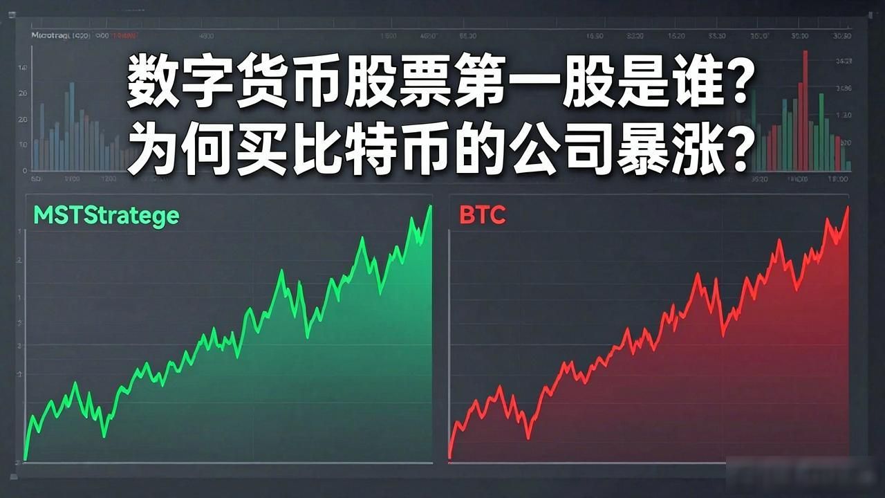 数字货币股票第一股是谁？为何买比特币的公司暴涨？