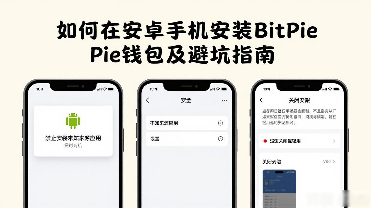 安卓去中心化钱包安全安装教程_安装 BitPie 安卓版的步骤与注意事项_BitPie安卓版官方下载