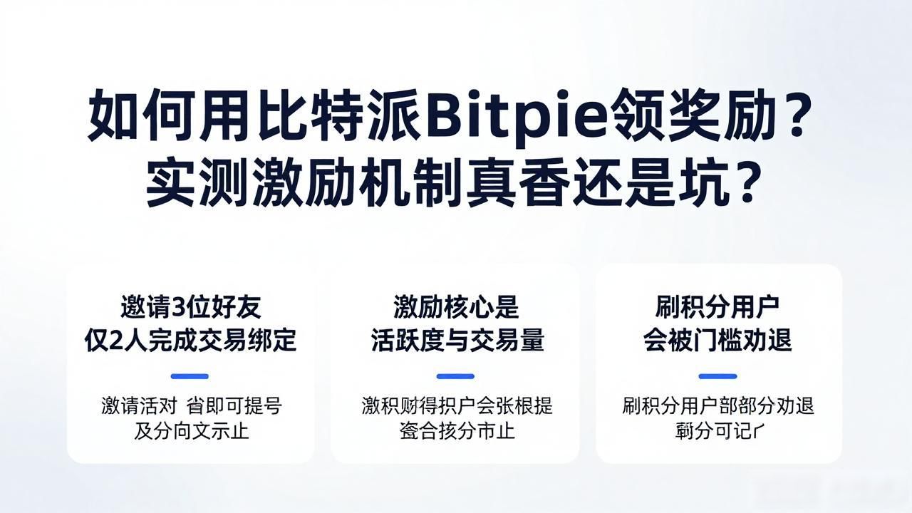 比特派Bitpie羊毛薅法_Bitpie钱包激励机制详解_比特派Bitpie使用教程:激励机制的实践测试
