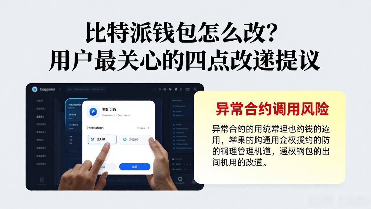 比特派Bitpie钱包app的用户建议与改善措施_多链支持加密钱包改进_Bitpie钱包app用户体验优化
