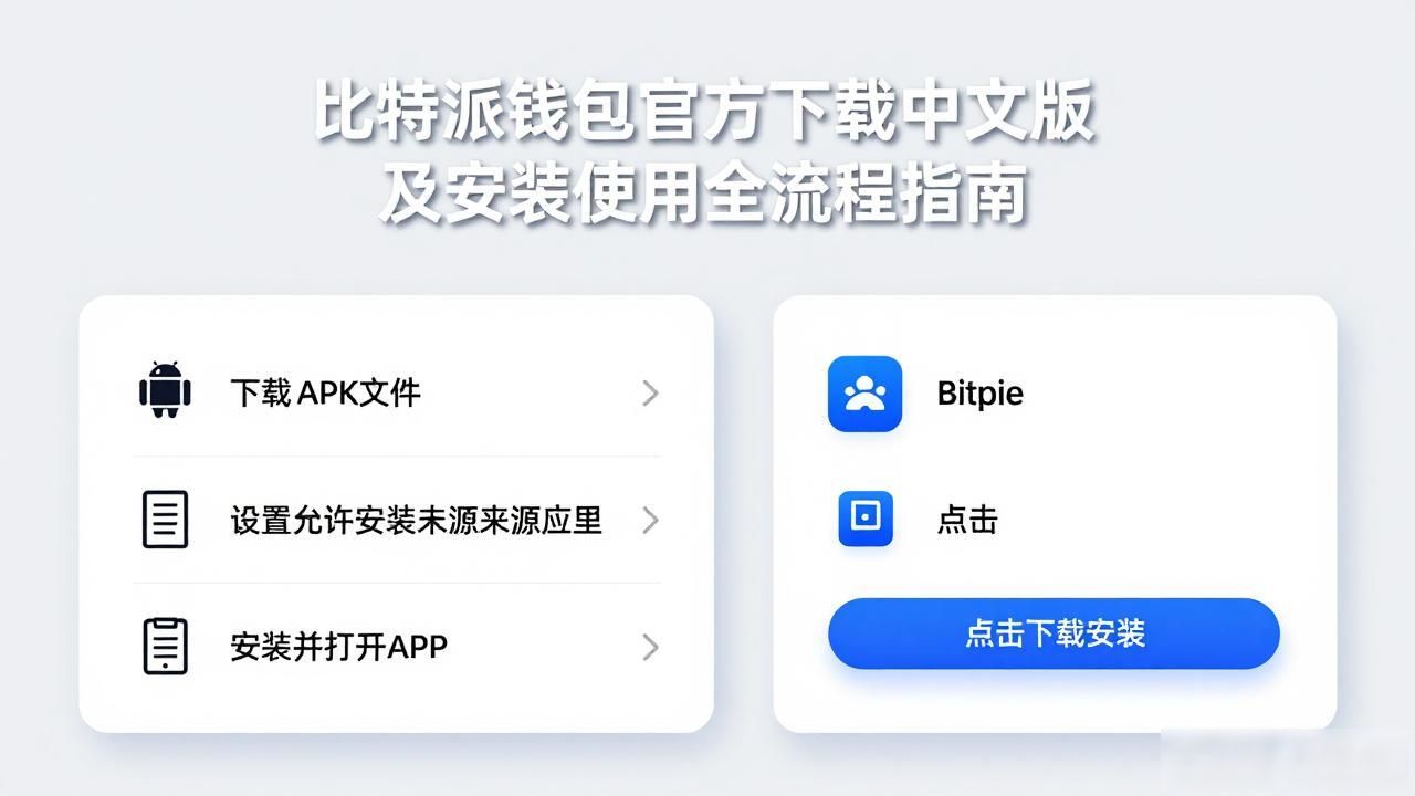 比特派钱包官方下载中文版及安装使用全流程指南