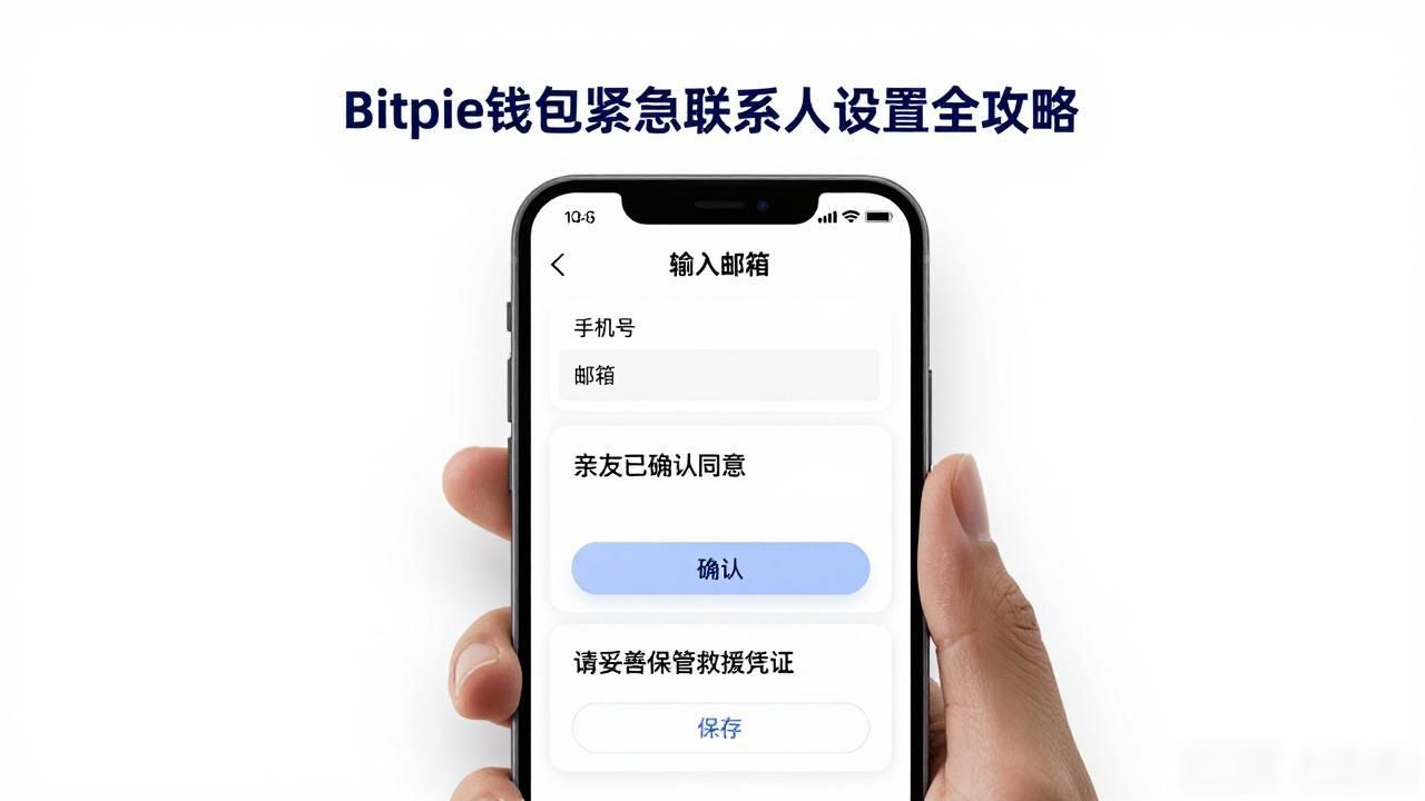Bitpie钱包救援凭证配置_用户指南：如何在Bitpie钱包中设置紧急联系人？_Bitpie钱包紧急联系人设置