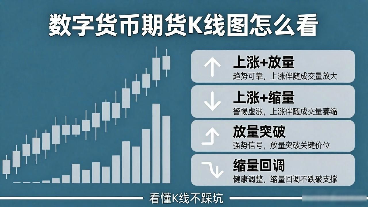 数字货币期货交易图怎么看?看懂K线不踩坑