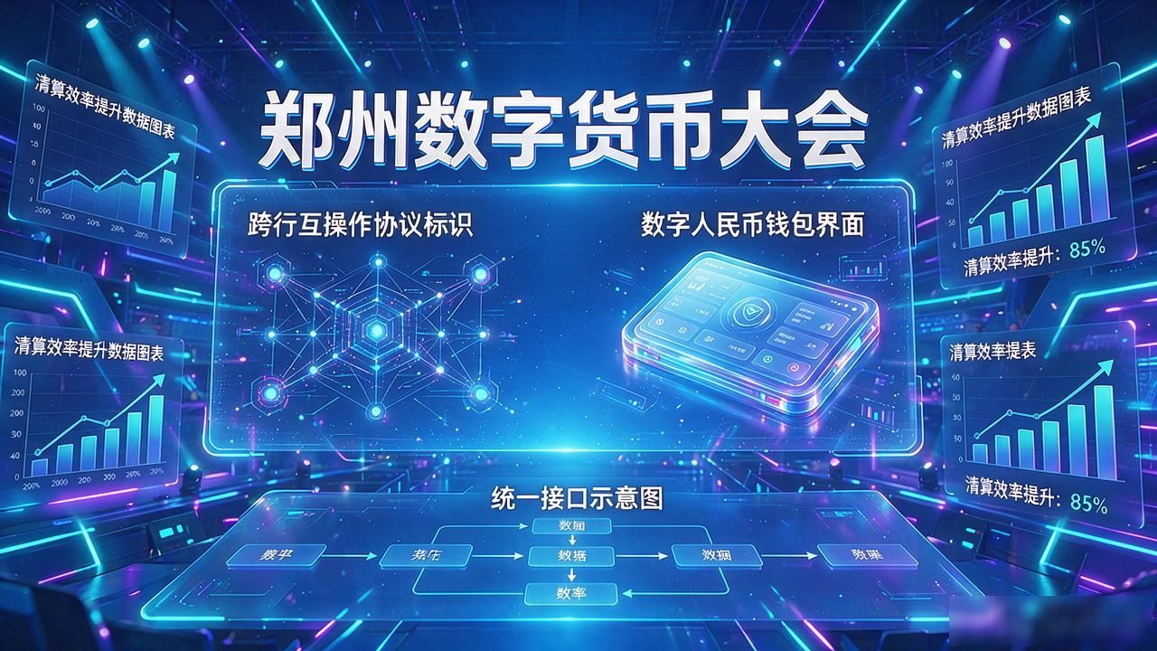 郑州数字货币大会召开,场景落地、合规接入这些信号值得你花两分钟看看