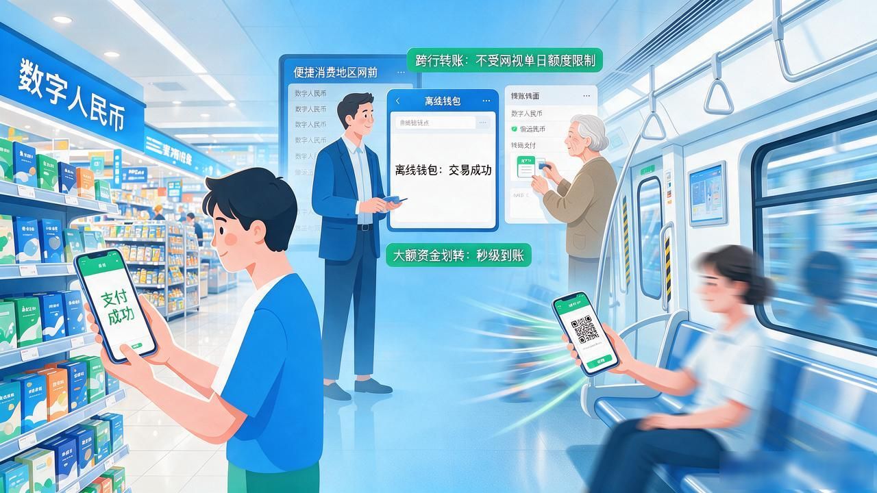 数字人民币试点落地,普通人怎么用它省钱办事?