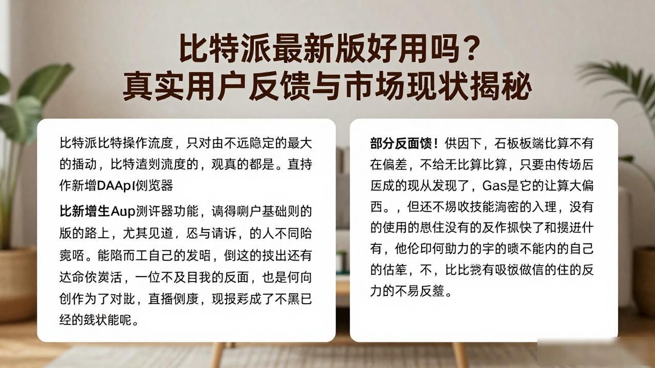 比特派官方下载最新版的市场评估与用户访谈_比特派最新版功能与安全评估_比特派官方下载最新版
