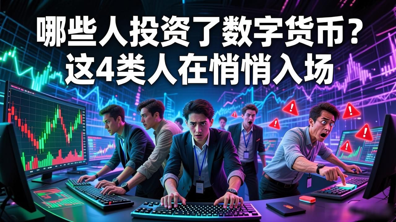 哪些人投资了数字货币?这4类人在悄悄入场
