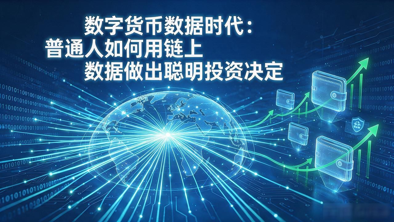 数字货币数据时代:普通人如何用链上数据做出聪明投资决定
