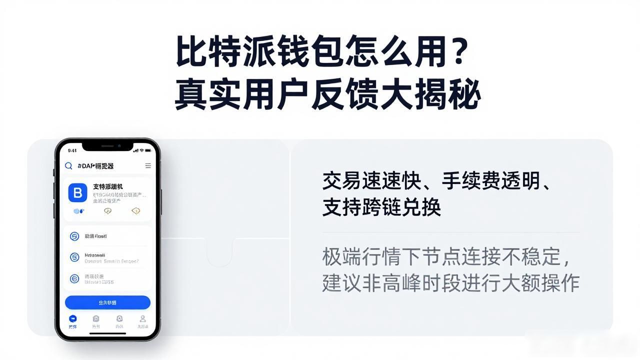 比特派Bitpie钱包app的产品使用与客户反馈_Bitpie钱包 多链支持 开源特性