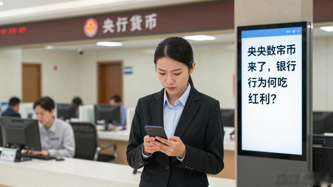 央行数字货币来了，银行为何吃红利？