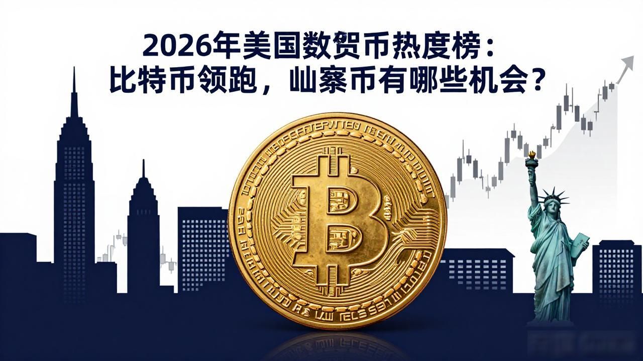 2026年美国数字货币热度榜：比特币领跑，山寨币有哪些机会？
